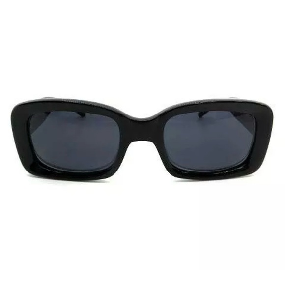 RARE ?AUTH GUCCI MOD VINTAGE 2407 S SUNGLASSES black rectangle Square Guccisima main image 8